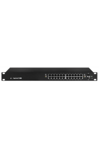 Obrázok pre Ubiquiti ES-24-250W síťový přepínač Řízený L2/L3 Gigabit Ethernet (10/100/1000) Podpora napájení po Ethernetu (PoE) 1U Černá