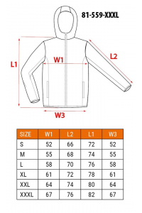 Obrázok pre NEO tools 81-559-XXXL pracovní oděv Bunda