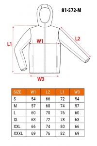 Obrázok pre NEO tools 81-572-M pracovní oděv Bunda