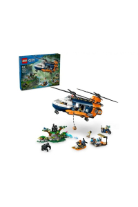 Obrázok pre LEGO City 60437 Vrtulník průzkumníka džungle v základním táboře