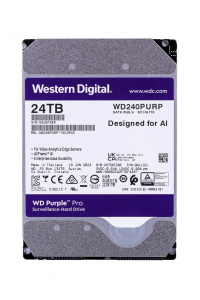 Obrázok pre Western Digital Purple Pro WD240PURP vnitřní pevný disk 24 TB 7200 ot/min 512 MB 3.5