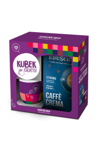 Obrázok pre TCHIBO EDUSCHO CREMA STRONG zrnková káva 1000G + hrnek