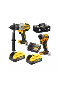 Obrázok pre DEWALT.ZESTAW COMBO 18V DCK2052H2T (DCD999+DCF850) 2x5,0Ah POWERSTACK TSTAK