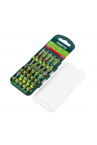 Obrázok pre Screwdriver bits with handle 1000V, 12 pcs.