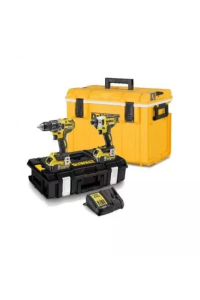 Obrázok pre DEWALT.ZESTAW COMBO 18V DCK266P2C (DCD796+DCF887) 2x5,0Ah TOUGH SYSTEM + LODÓWKA ...