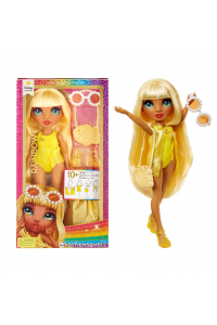 Obrázok pre Rainbow High Swim & Style Fashion Doll- Sunny (Yellow)