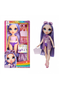 Obrázok pre Rainbow High Swim & Style Fashion Doll- Violet (Purple)