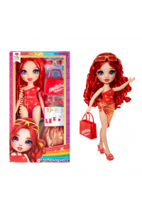 Obrázok pre Rainbow High Swim & Style Fashion Doll- Ruby (Red)