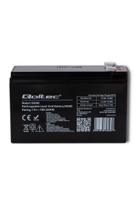 Obrázok pre Qoltec 53031 AGM baterie | 12V | 9 Ah | max 135A