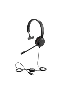 Jabra Evolve 30 II Sluchátka s mikrofonem Kabel Přes hlavu Kancelář / call centrum USB Type-C / USB Type-A Černá Obrázok pre Jabra Evolve 30 II Sluchátka s mikrofonem Kabel Přes hlavu Kancelář / call centrum USB Type-C / USB Type-A Černá