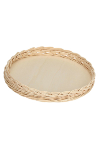 Obrázok pre LA PORCELLANA BIANCA MIDOLLINO Wicker tart basket 28 cm