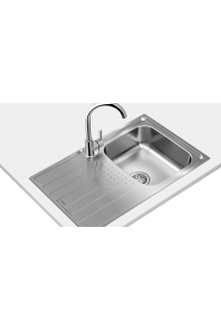 Obrázok pre Teka UNIVERSE 45 T-XP 1C 1E Top-mounted sink Rectangular Stainless steel