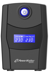 Obrázok pre PowerWalker VI 600 STL Line-interaktivní 0,6 kVA 360 W 2 AC zásuvky / AC zásuvek