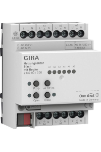 Obrázok pre GIRA aktor grzewczy 6x regul. KNX ONE 213900