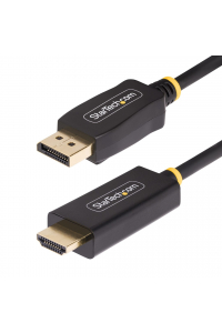 Obrázok pre StarTech.com 6F-DP-HDMI-4K60-HDR adaptér k video kabelům 2 m DisplayPort HDMI Typ A (standardní) Černá