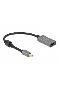 Obrázok pre DeLOCK 66570 adaptér k video kabelům 0,2 m Mini DisplayPort HDMI Typ A (standardní) Černá, Šedá