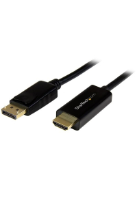 Obrázok pre StarTech.com DP2HDMM3MB adaptér k video kabelům 3 m DisplayPort HDMI Černá