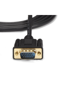 Obrázok pre StarTech.com HD2VGAMM3 adaptér k video kabelům 0,9 m VGA (D-Sub) HDMI + Micro USB Černá