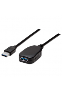 Obrázok pre Manhattan 150712 USB kabel USB 3.2 Gen 1 (3.1 Gen 1) 5 m USB A Černá