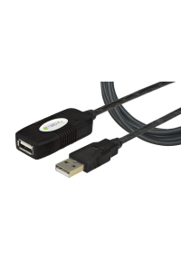 Obrázok pre Techly IUSB-REP10TY USB kabel USB 2.0 10 m USB A Černá