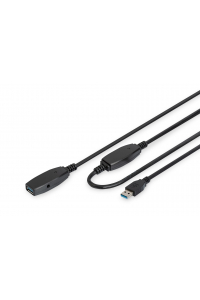 Obrázok pre Digitus DA-73106 USB kabel USB 3.2 Gen 1 (3.1 Gen 1) 15 m USB A Černá