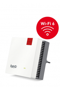 Obrázok pre FRITZ!Repeater 1200 AX 3000 Mbit/s Připojení na síť Ethernet Wi-Fi Bílá 1 kusů