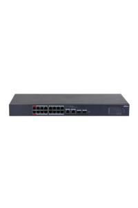Obrázok pre Dahua Technology DH-CS4218-16ET-240 síťový přepínač Řízený L2 Gigabit Ethernet (10/100/1000) Podpora napájení po Ethernetu (PoE) Černá