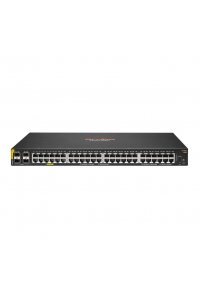 Obrázok pre HPE Aruba Networking Aruba 6000 48G Class4 PoE 4SFP 370W Řízený L3 Gigabit Ethernet (10/100/1000) Podpora napájení po Ethernetu (PoE) 1U