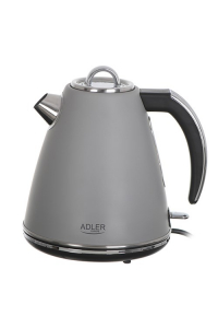 Obrázok pre TEESA electric kettle, glass + inox, 2000 W, black, 1.7 L