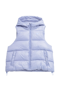 Obrázok pre Women's down vest 4F F092 light purple 4FSS23TDJAF092 52S