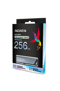 Obrázok pre ADATA UE800 USB paměť 256 GB USB typu C 3.2 Gen 2 (3.1 Gen 2) Stříbrná