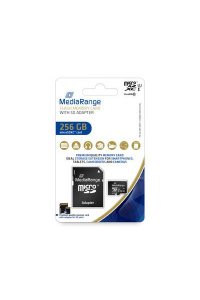 Obrázok pre MediaRange MR946 paměťová karta 256 GB MicroSDXC UHS-I Třída 10