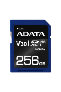 Obrázok pre ADATA ASDX256GUI3V30S-R paměťová karta 256 GB SDXC UHS-I Třída 10