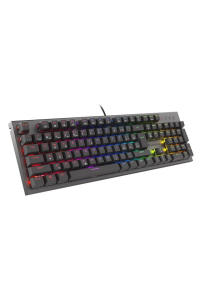 Obrázok pre KLAWIATURA DLA GRACZY GENESIS THOR 303 CZ/SK PODŚWIETLENIE RGB MECHANICZNA RED CZARNA SWITCH HOT SWA