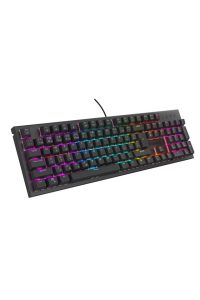 Obrázok pre KLAWIATURA DLA GRACZY GENESIS THOR 303 CZ/SK PODŚWIETLENIE RGB MECHANICZNA SILENT SWITCH CZARNA HOT