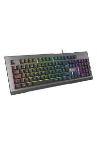 Obrázok pre GENESIS Rhod 500 RGB klávesnice Hraní USB QWERTY Španělský Černá, Šedá