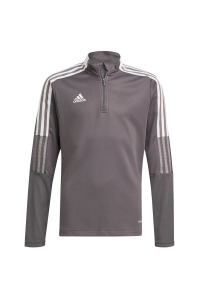 Obrázok pre adidas Tiro 21 Training Top Youth Sweatshirt Grey GM7321 116cm