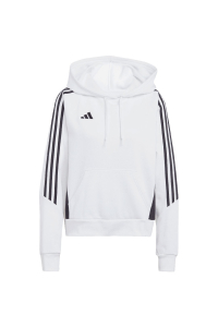 Obrázok pre adidas Tiro 24 Hooded Women's Sweatshirt White IR7508