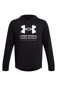 Obrázok pre Under Armour UA Rival Terry Graphic Hoodie black 1386047 001