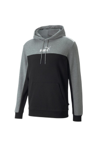 Obrázok pre Men's Puma ESS+ Block Hoodie TR grey-black 847428 01