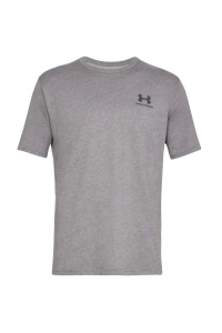 Obrázok pre Under Armour Sportstyle Left Chest SS Men's Short Sleeve T-Shirt Grey Melange 1326799 036 M