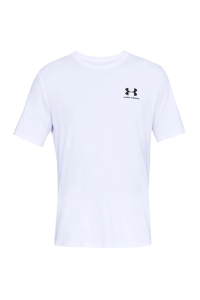 Obrázok pre Under Armour Sportstyle Left Chest SS Men's T-Shirt White 1326799 100 L