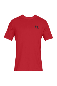 Obrázok pre Under Armour Sportstyle Left Chest SS Red 1326799 600 S T-Shirt