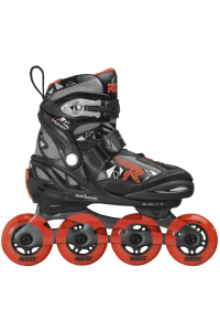 Obrázok pre Roces Moody Boy Tif Black-Red Inline Skates 400855 02 36-40