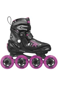 Obrázok pre Roces Moody Girl Tif Black-Grey-Pink 400856 01 Inline Skates