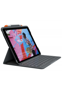 Obrázok pre Logitech Slim Folio QWERTZ Německý Bluetooth Grafit