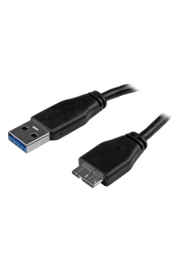 Obrázok pre StarTech.com USB3AUB3MS USB kabel USB 3.2 Gen 1 (3.1 Gen 1) 3 m USB A Micro-USB B Černá