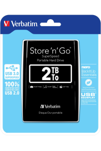 Obrázok pre Verbatim Store 'n' Go externí pevný disk 2048 GB Černá