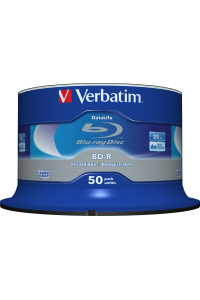 Obrázok pre Verbatim Datalife 6x BD-R 25 GB 50 kusů