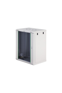 Digitus DN-19 16-U-EC rack 19U Nástěnný regál Šedá Obrázok pre Digitus DN-19 16-U-EC rack 19U Nástěnný regál Šedá